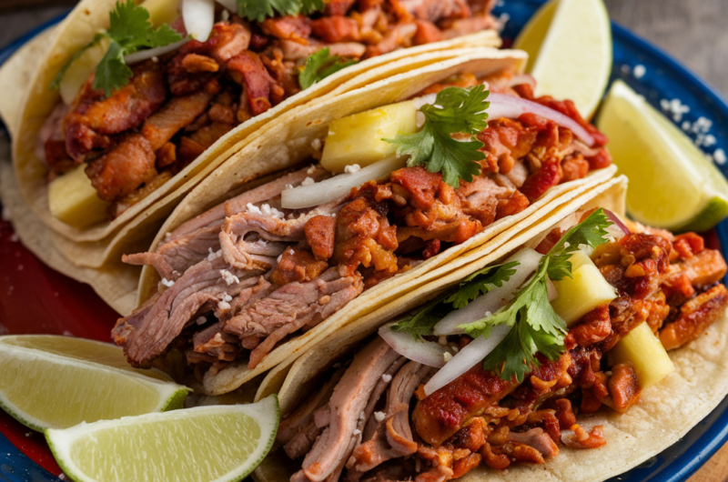 Tacos al Pastor: Receta Auténtica con Sabor Mexicano